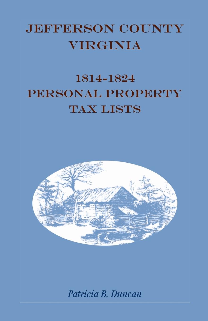 Vorderes Coverbild Jefferson County, [West] Virginia, 1814-1824 Personal Property Tax Lists