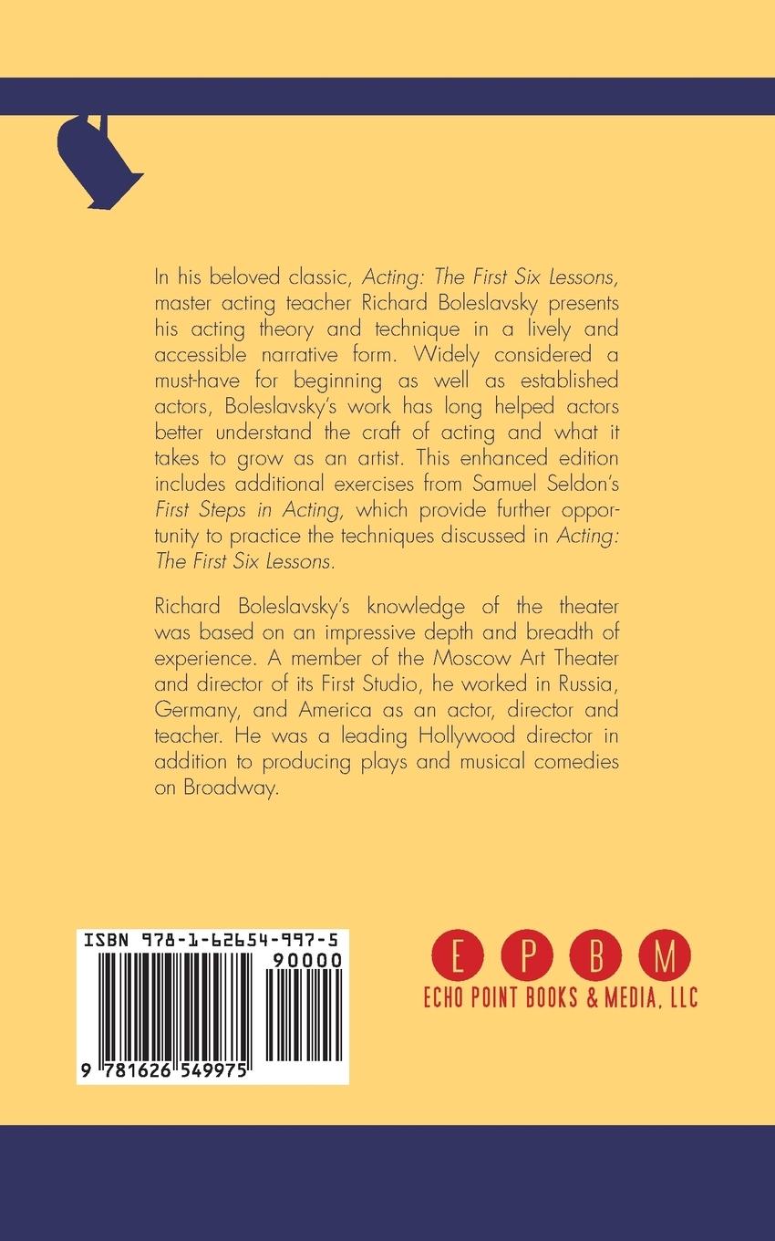 Rückseitencover Acting