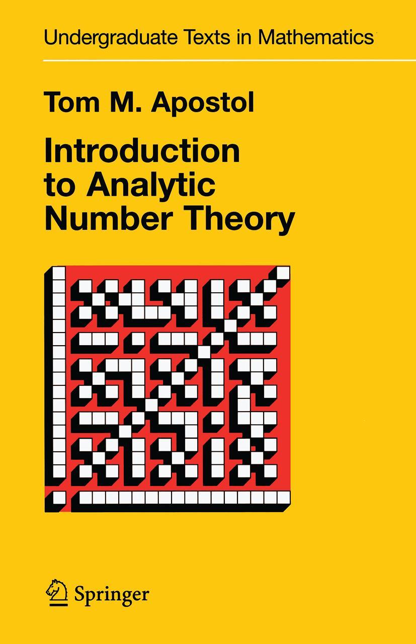 Vorderes Coverbild Introduction to Analytic Number Theory
