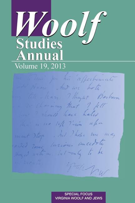 Vorderes Coverbild Woolf Studies Annual Volume 19