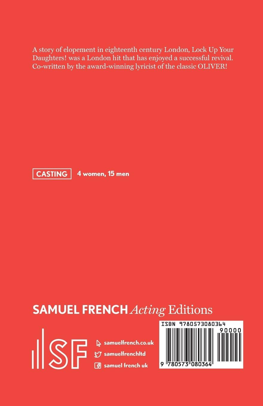 Rückseitencover Lock Up Your Daughters