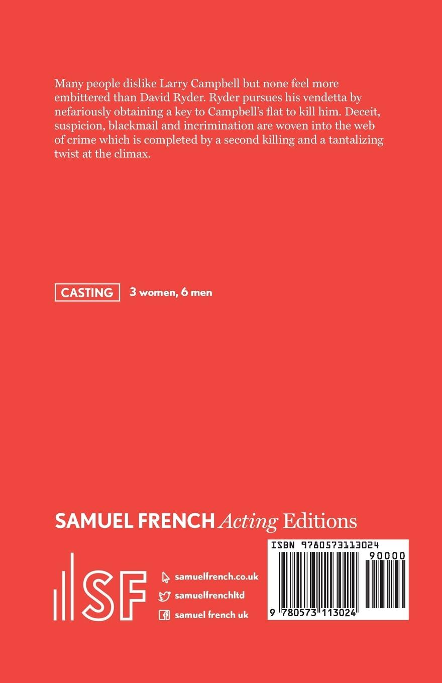 Rückseitencover Murder with Love - A Thriller