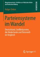 Vorderes Coverbild Parteiensysteme im Wandel
