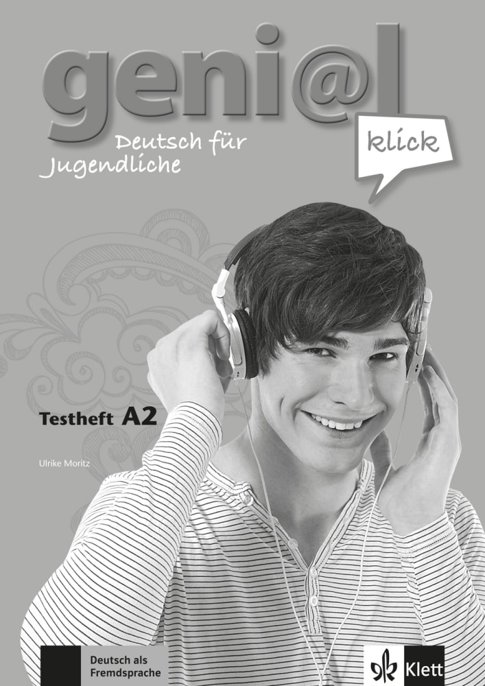 Vorderes Coverbild geni@l klick A2. Testheft mit Audio-CD