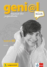 Vorderes Coverbild geni@l klick A2. Testheft mit Audio-CD