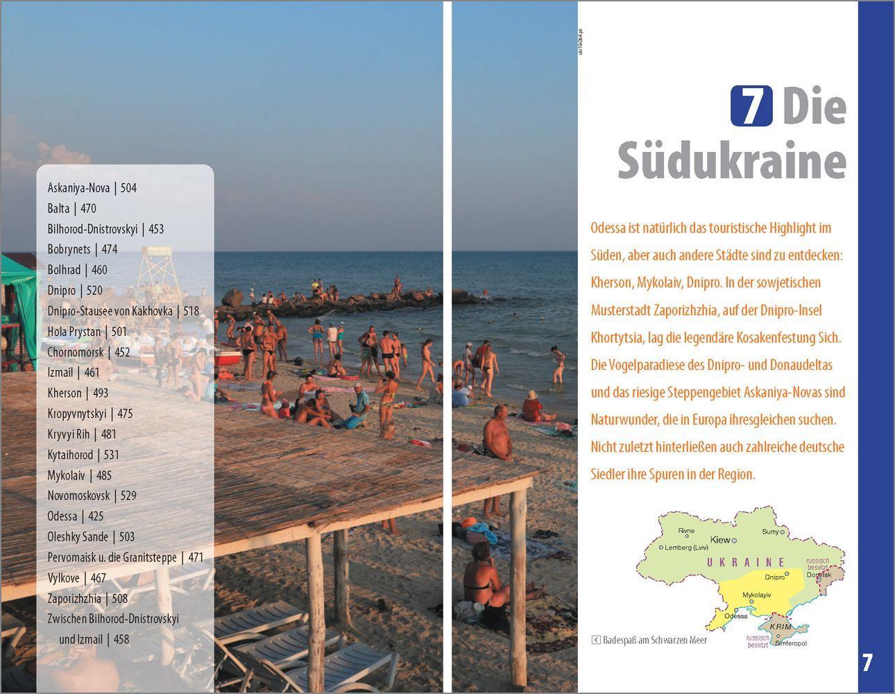 Beispielinhalt (Bild) Reise Know-How Ukraine