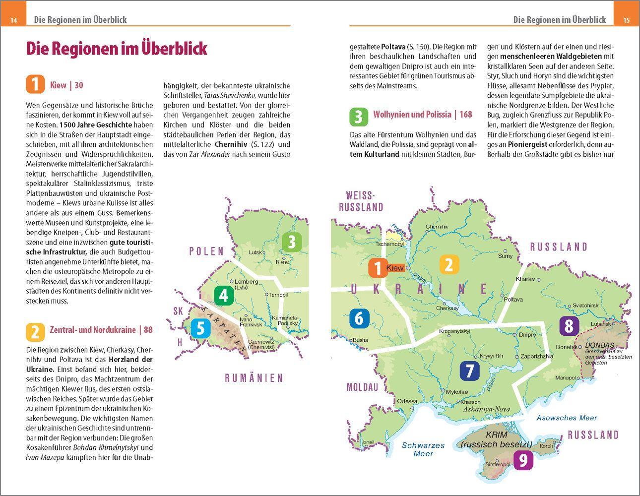 Beispielinhalt (Bild) Reise Know-How Ukraine