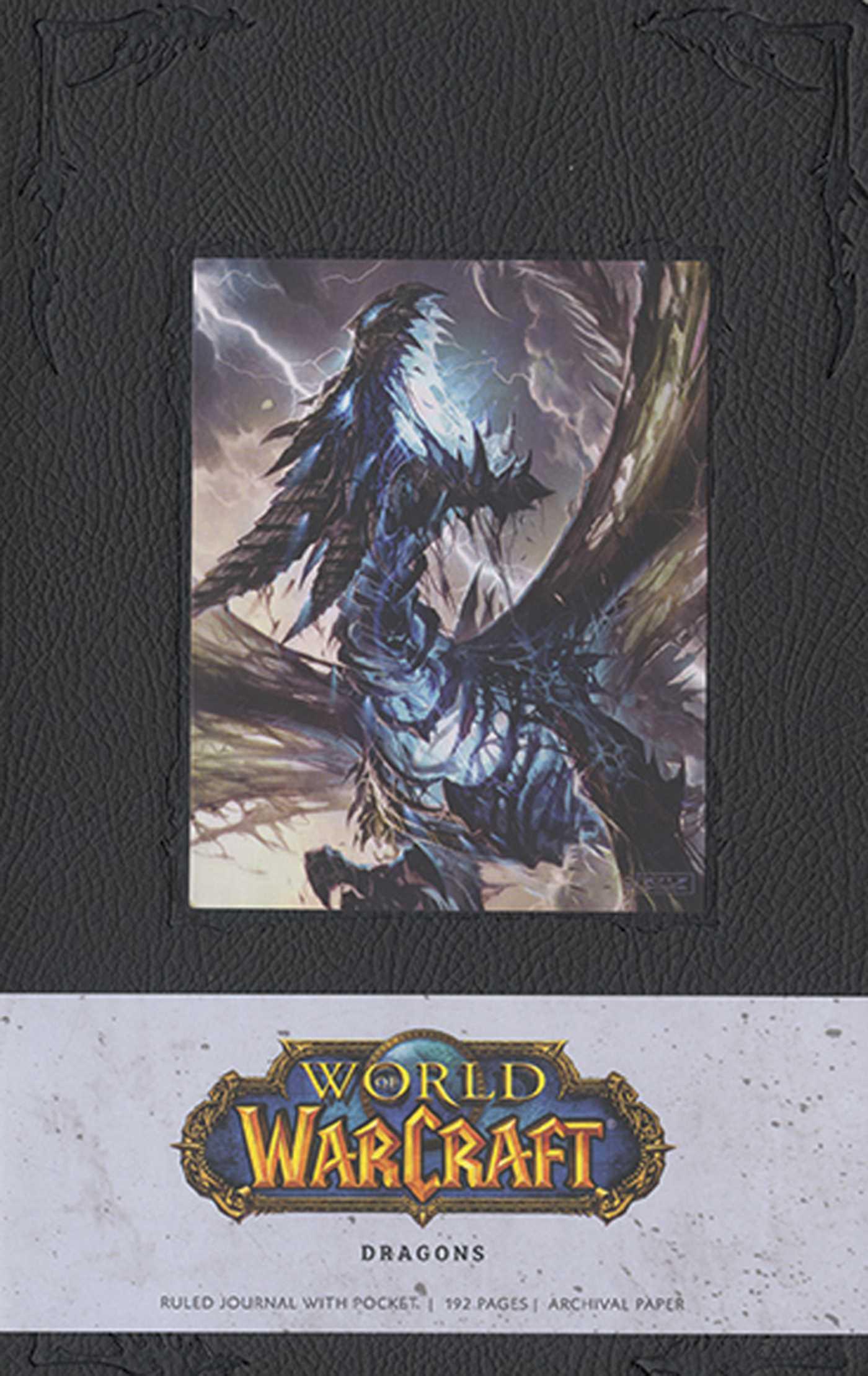 Vorderes Coverbild World of Warcraft Dragons Hardcover Ruled Journal (Large)