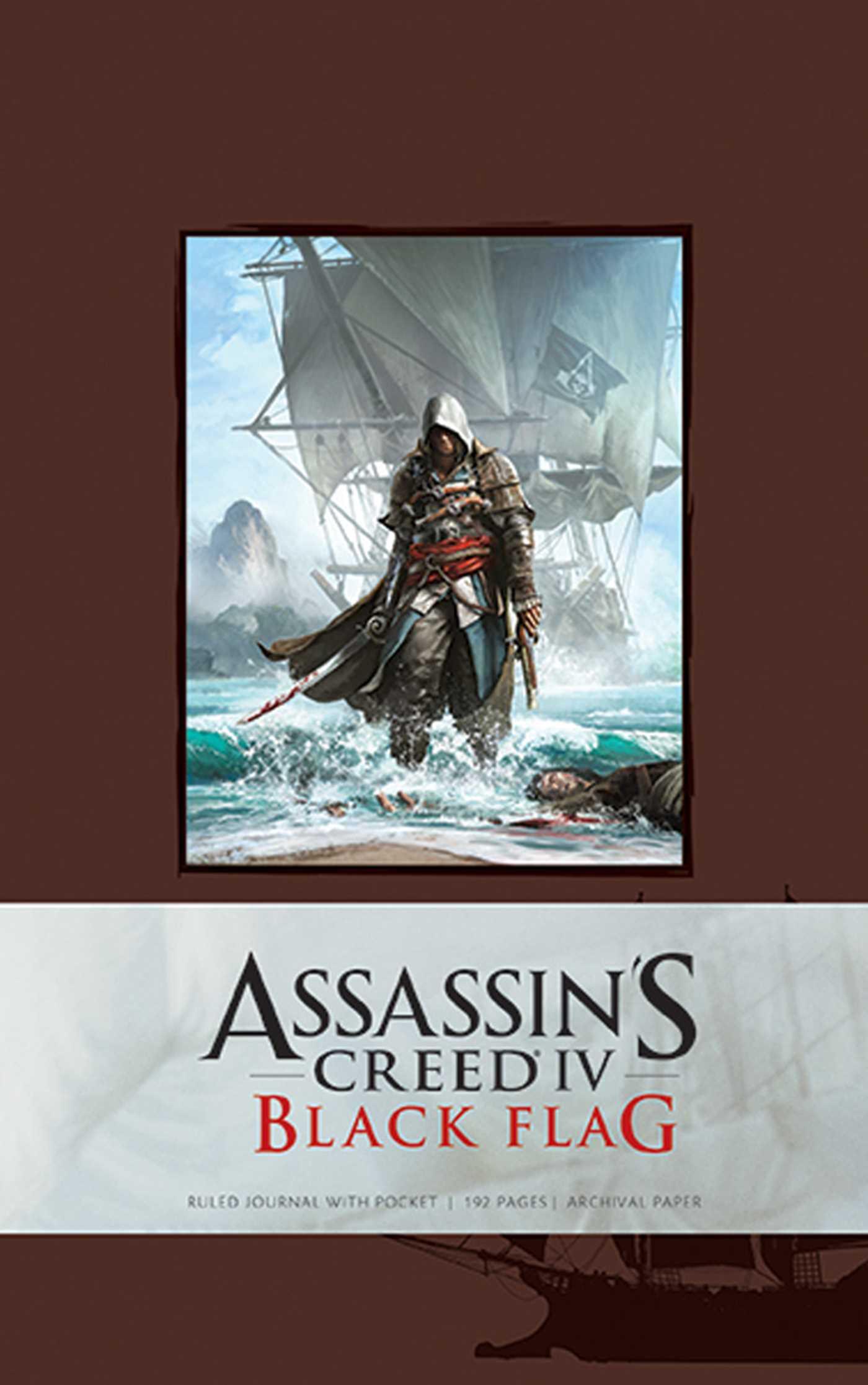 Vorderes Coverbild Assassin's Creed IV Black Flag Hardcover Ruled Journal