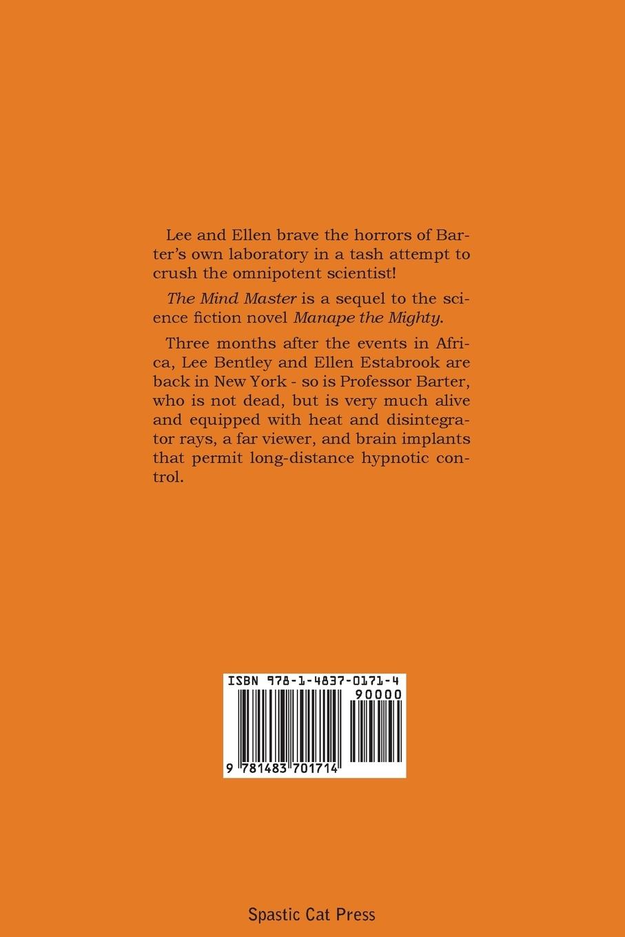 Rückseitencover The Mind Master