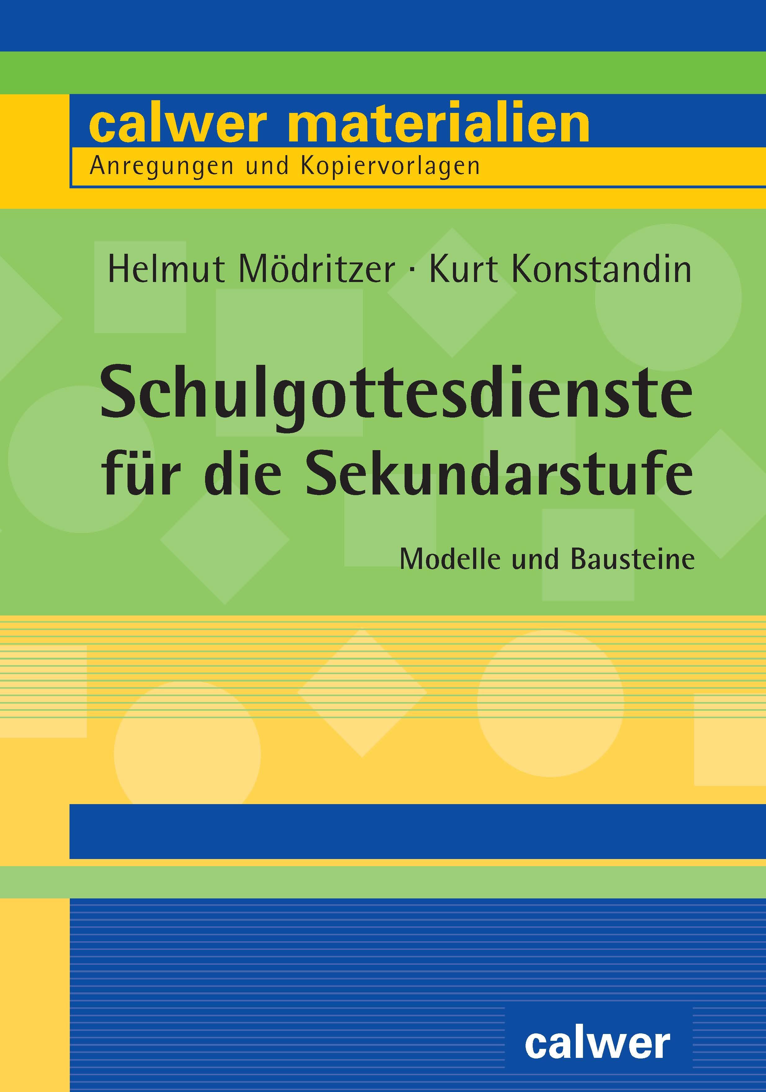 Vorderes Coverbild Schulgottesdienste für die Sekundarstufe