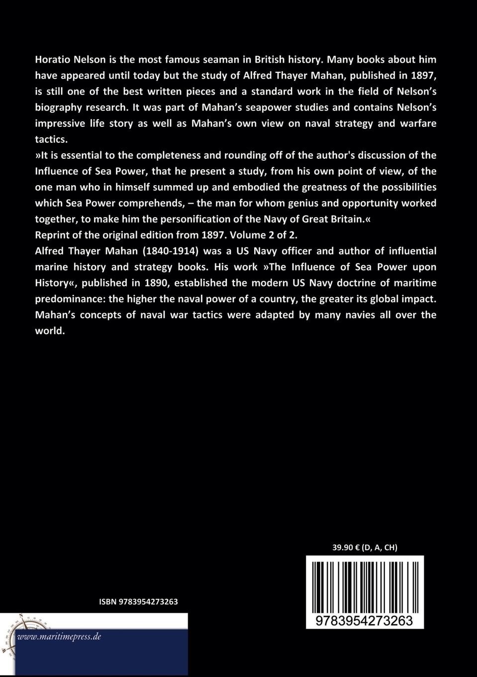 Rückseitencover The Life of Nelson: The Embodiment of the Sea Power of Great Britain