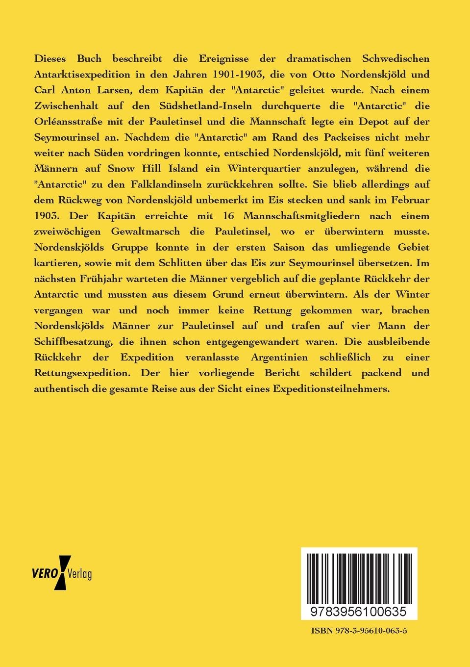 Rückseitencover Unter Pinguinen und Seehunden