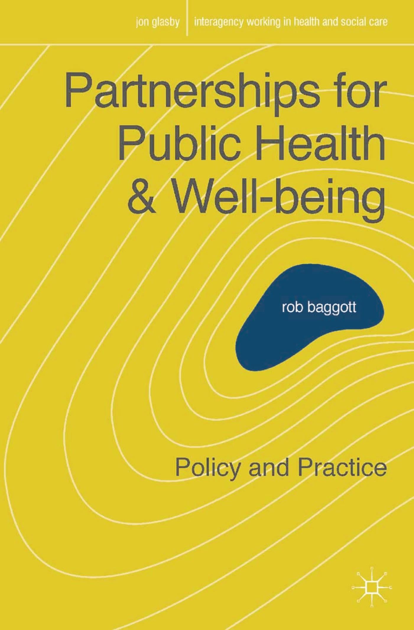Vorderes Coverbild Partnerships for Public Health and Well-being