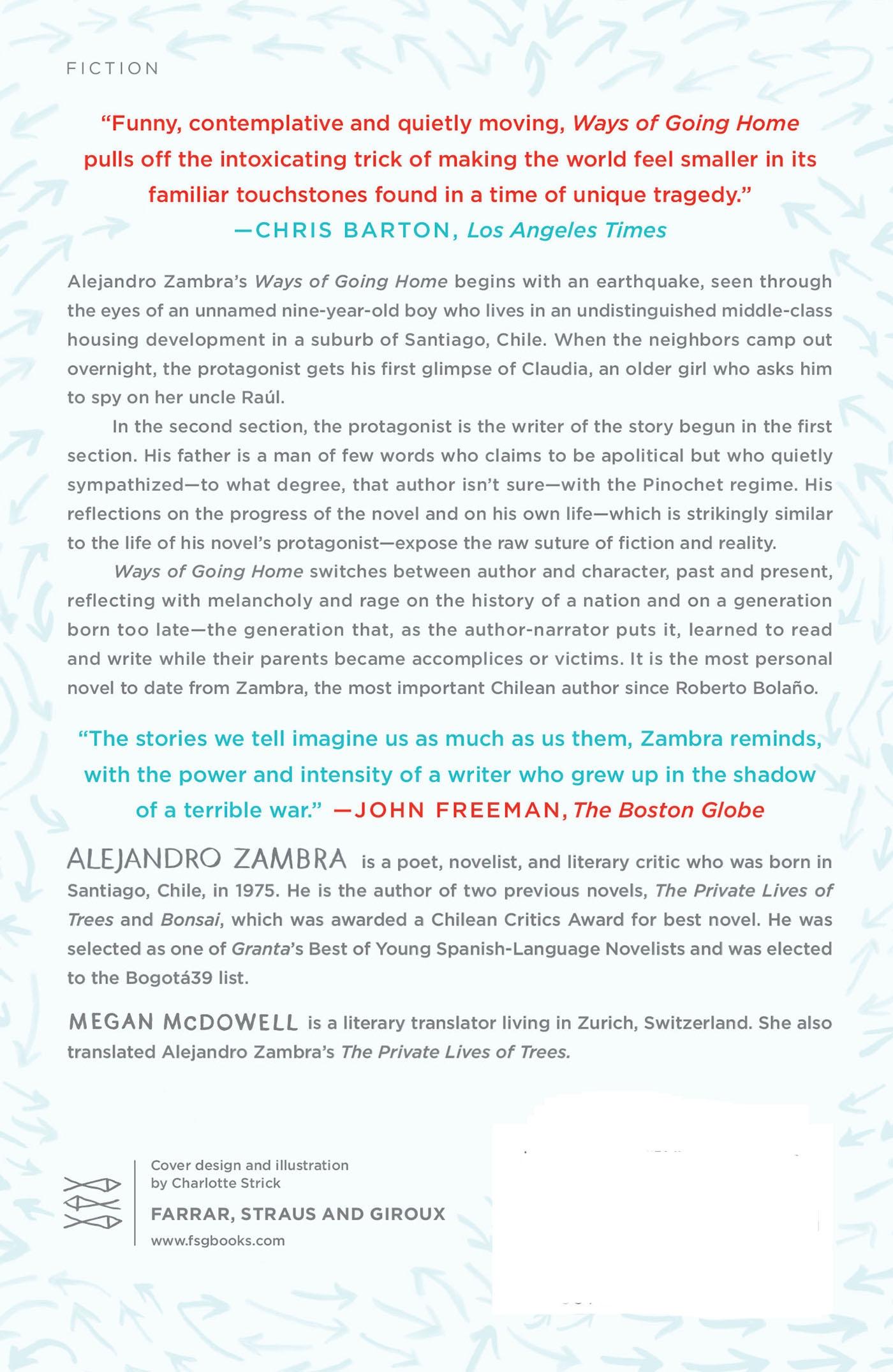 Rückseitencover Ways of Going Home