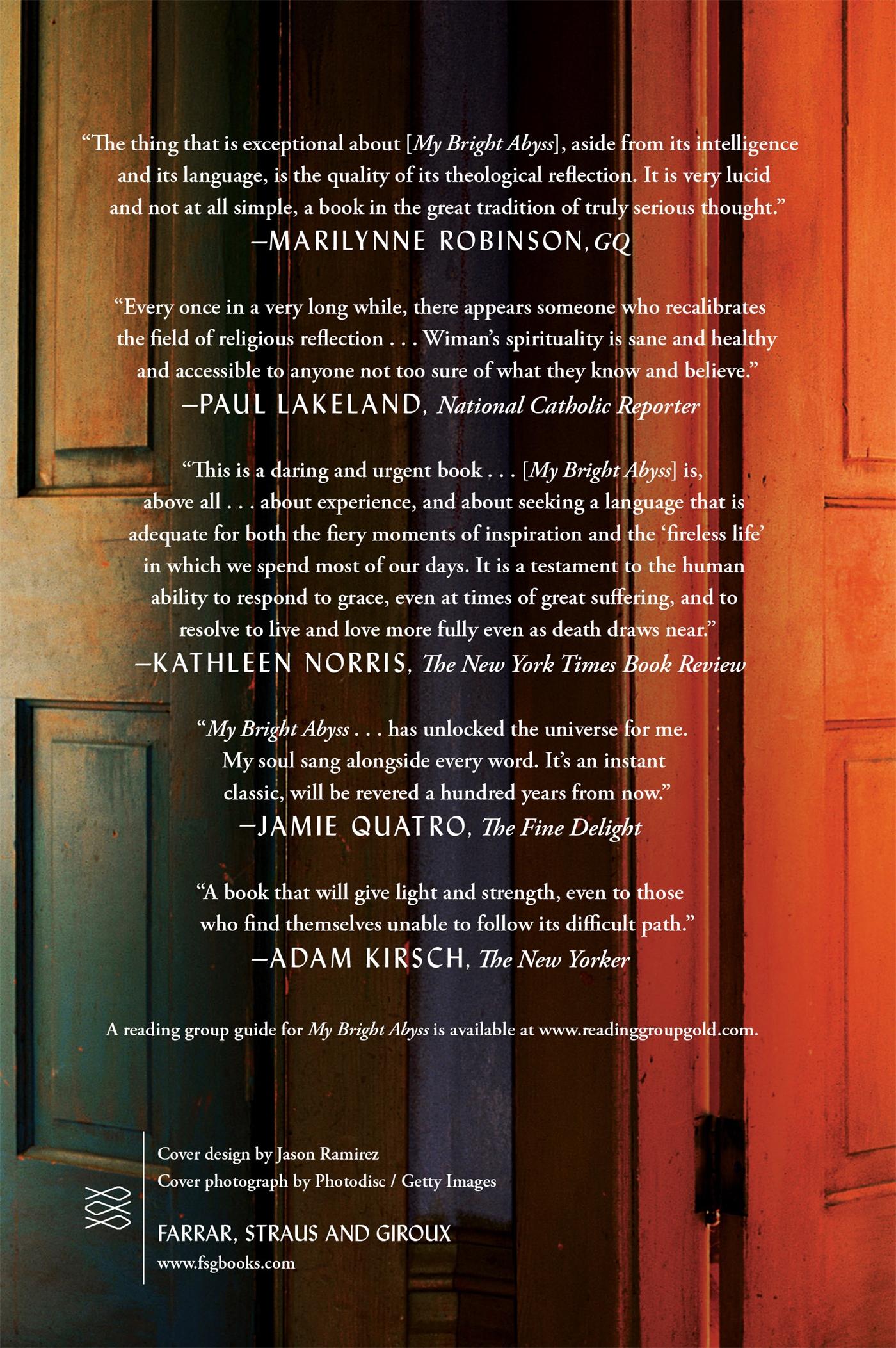 Rückseitencover My Bright Abyss