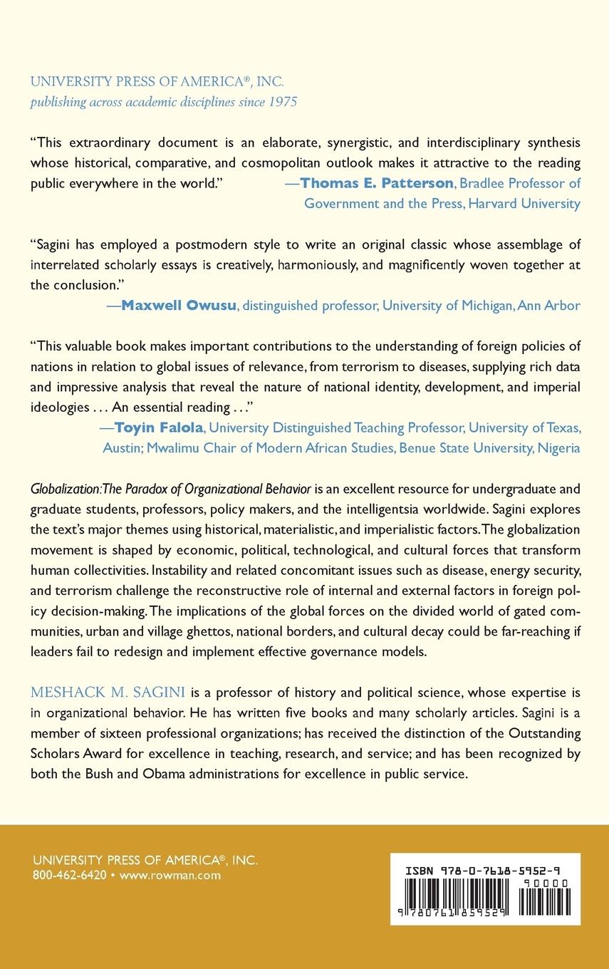 Rückseitencover Globalization