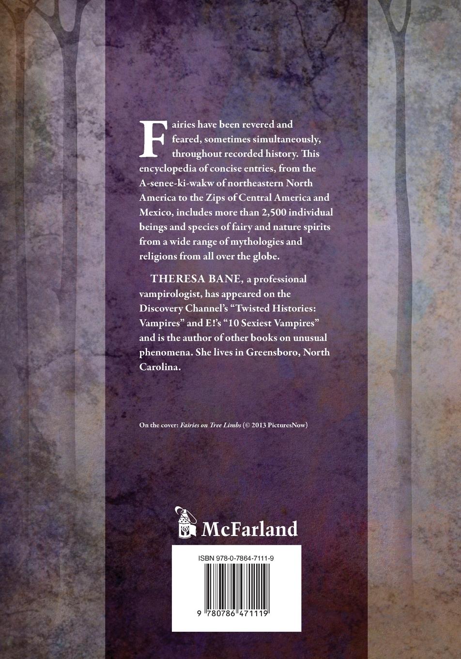 Rückseitencover Encyclopedia of Fairies in World Folklore and Mythology