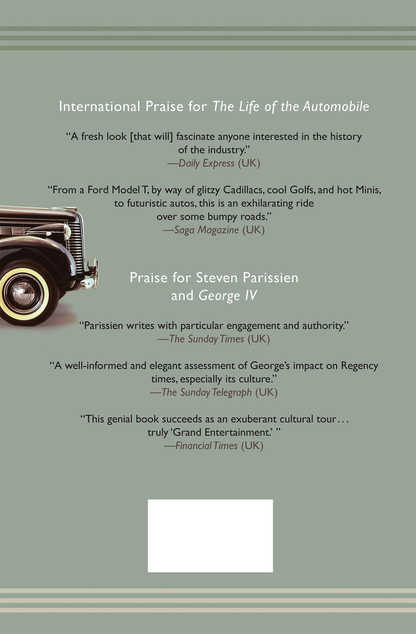 Rückseitencover The Life of the Automobile