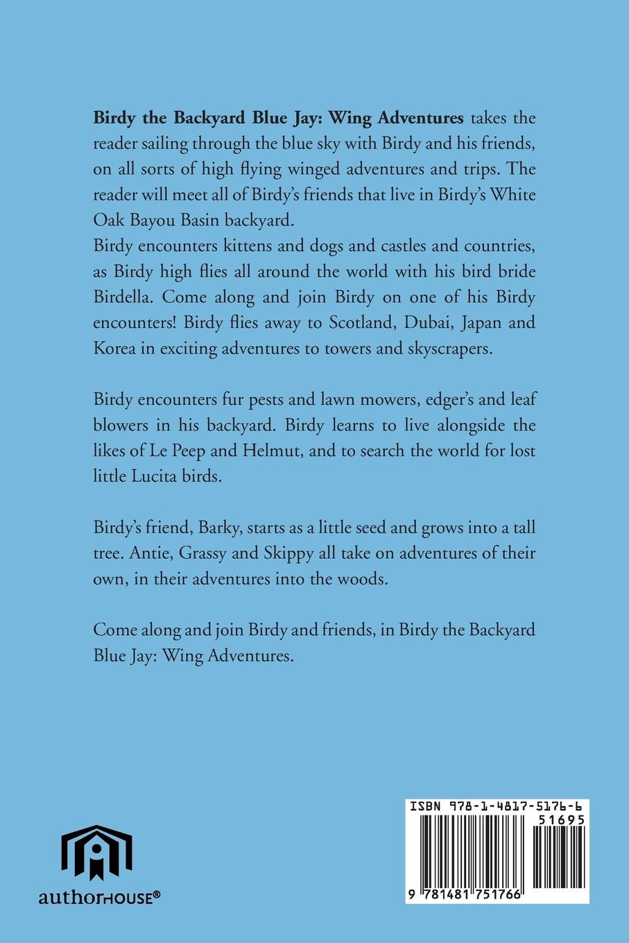 Rückseitencover Birdy the Backyard Blue Jay