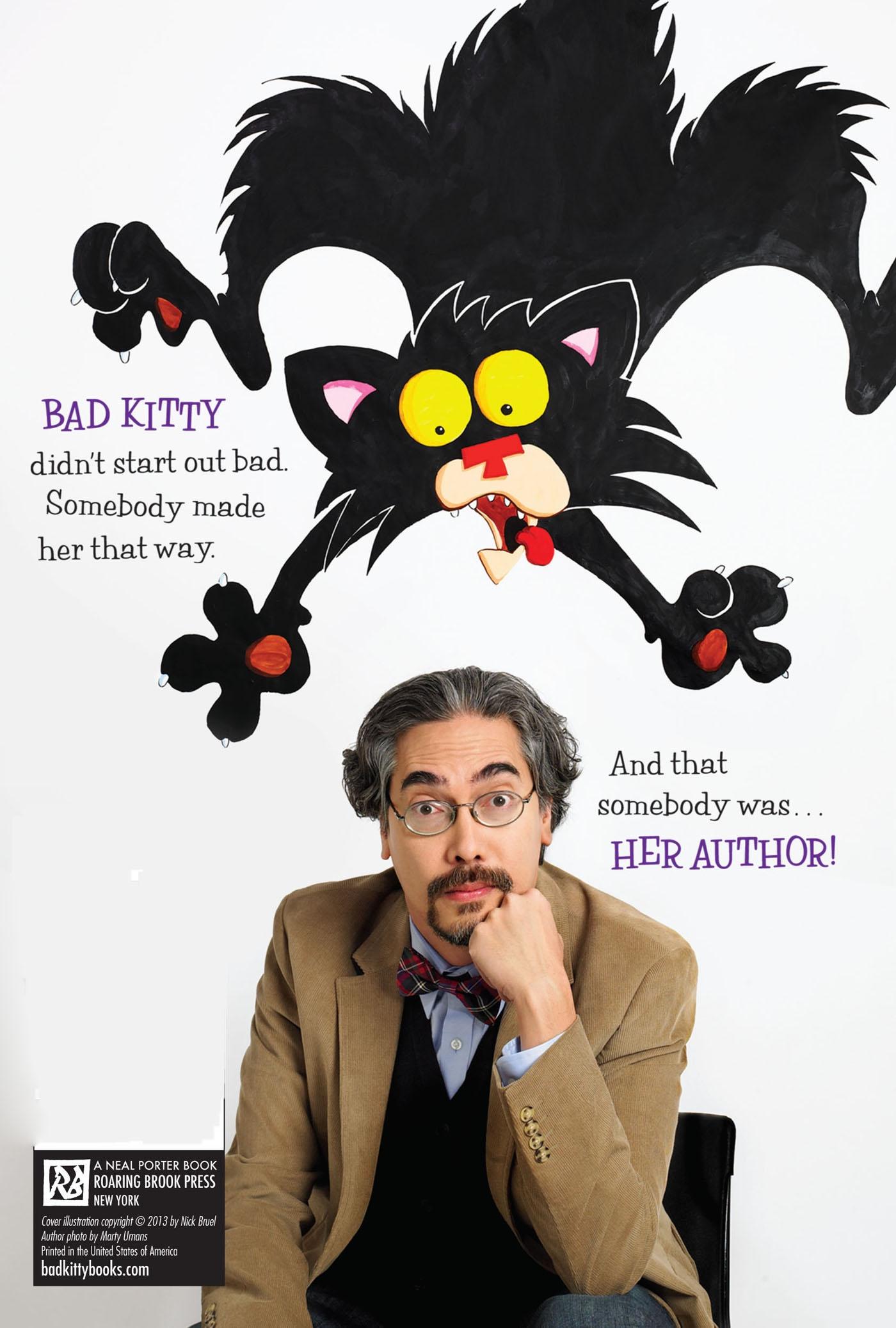 Rückseitencover Bad Kitty Drawn to Trouble (Classic Black-And-White Edition)