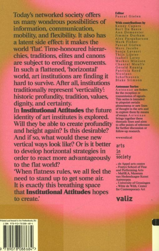 Rückseitencover Institutional Attitudes