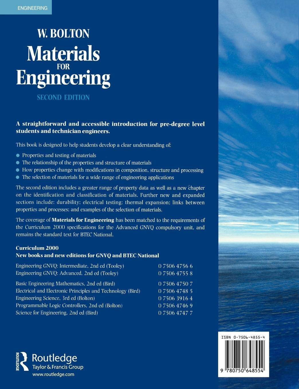 Rückseitencover Materials for Engineering