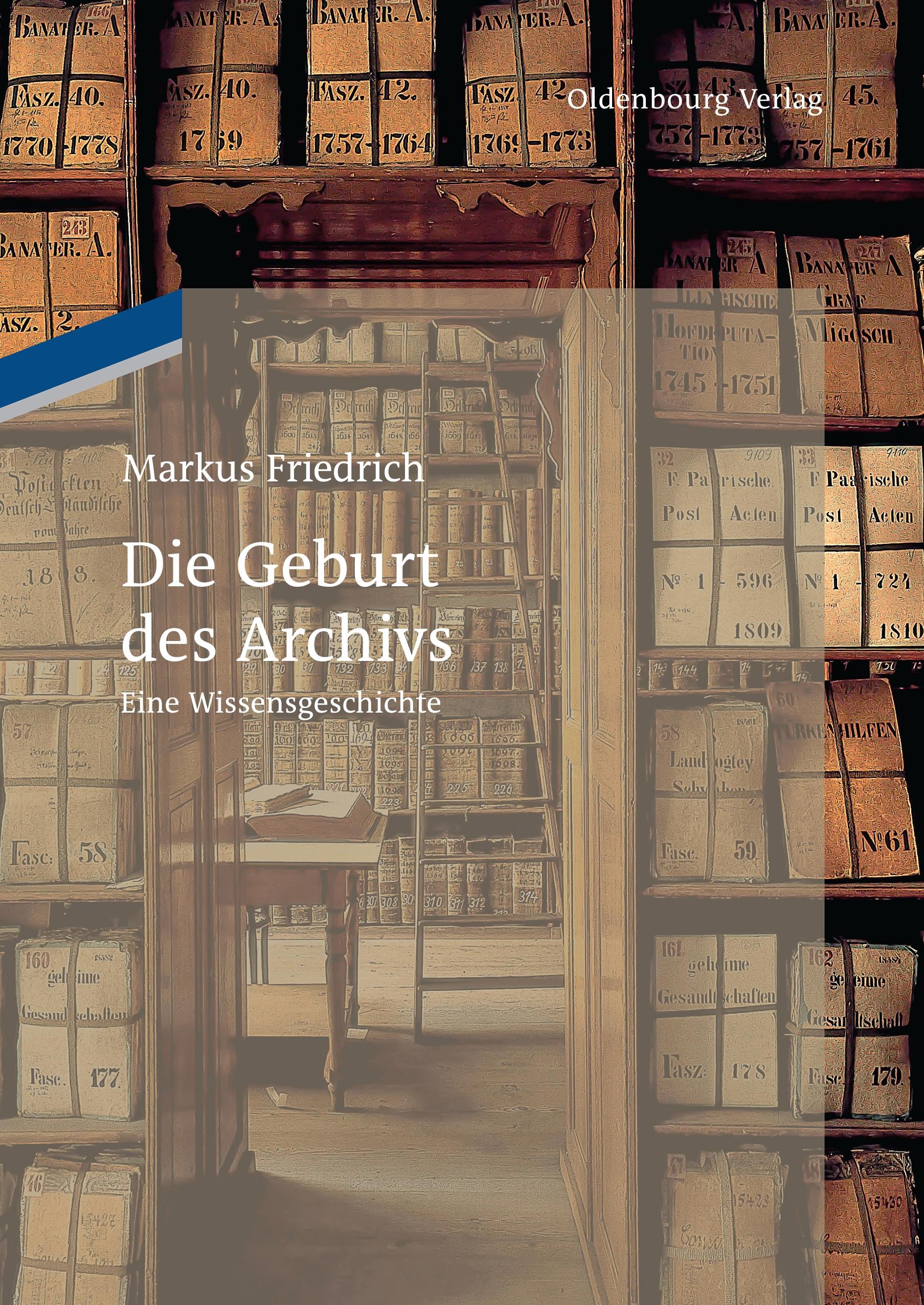 Vorderes Coverbild Die Geburt des Archivs