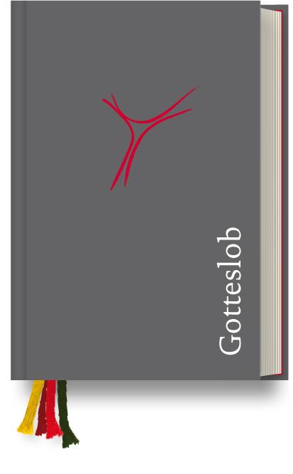 Vorderes Coverbild Gotteslob Österreich - Standardausgabe Balacron dunkelgrau