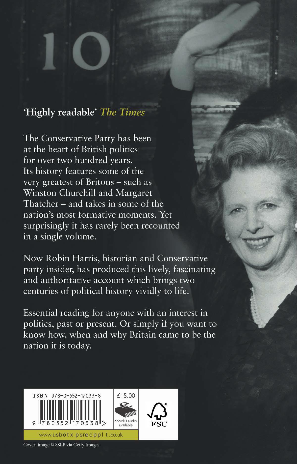 Rückseitencover The Conservatives - A History