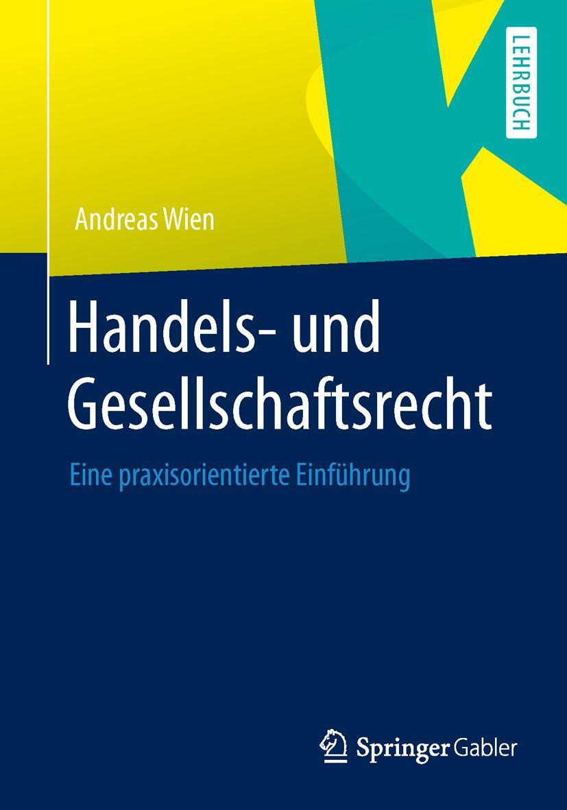 Vorderes Coverbild Handels- und Gesellschaftsrecht