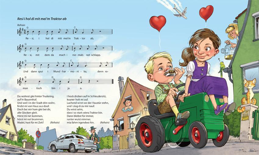 Beispielinhalt (Bild) Meine ersten Wiesn-Lieder