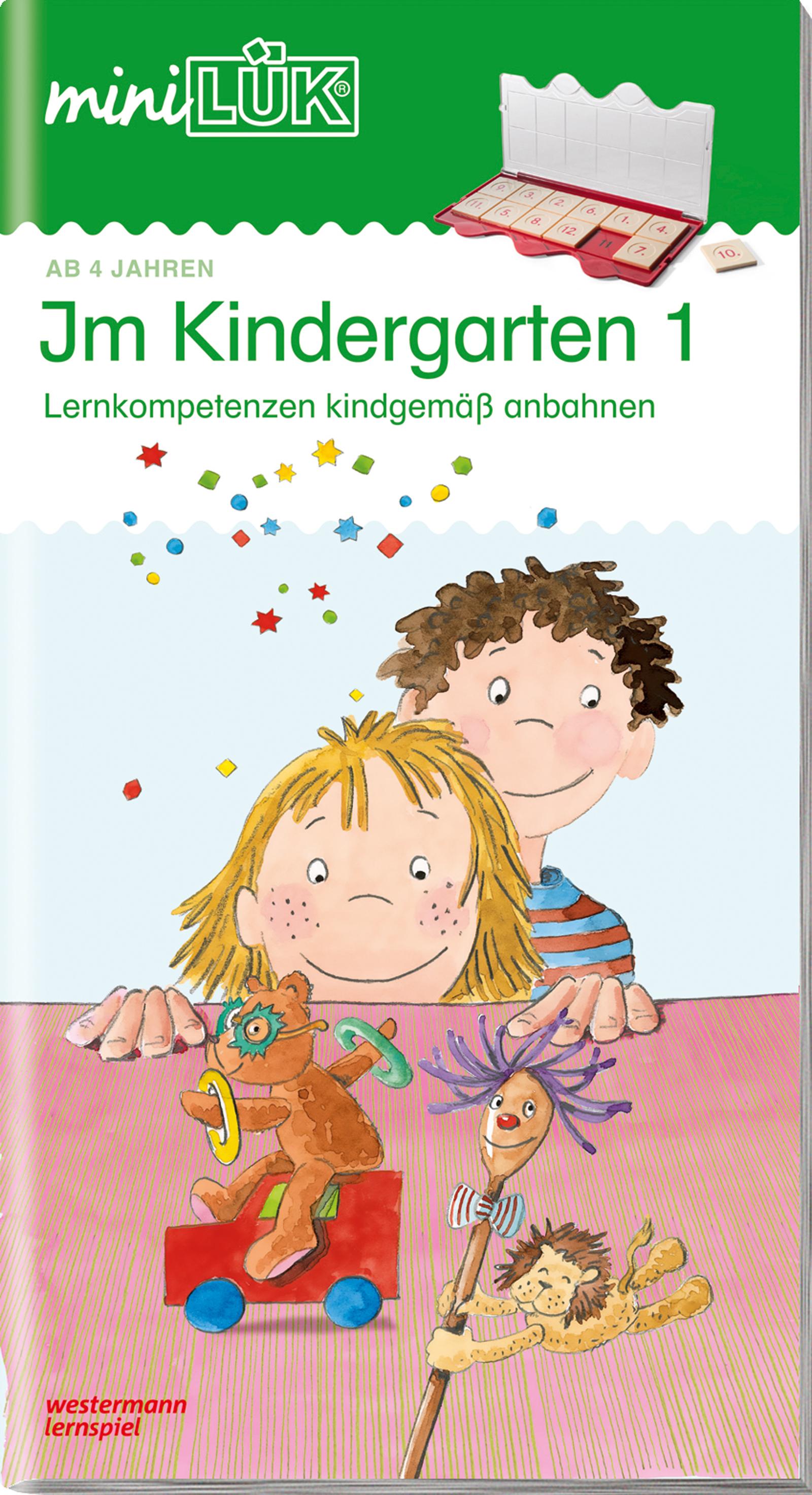 Vorderes Coverbild miniLÜK. Im Kindergarten 1