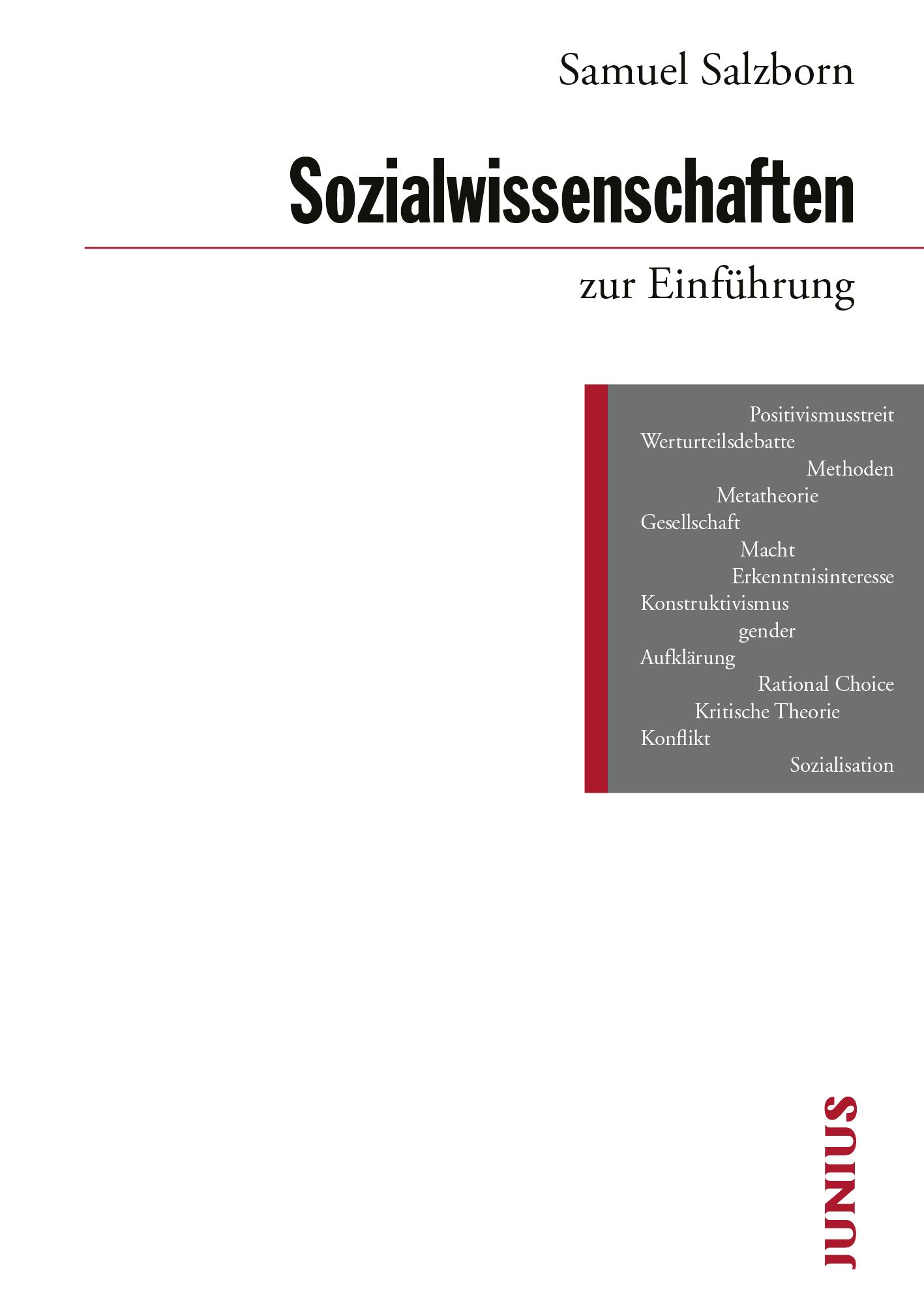 Vorderes Coverbild Sozialwissenschaften zur Einführung