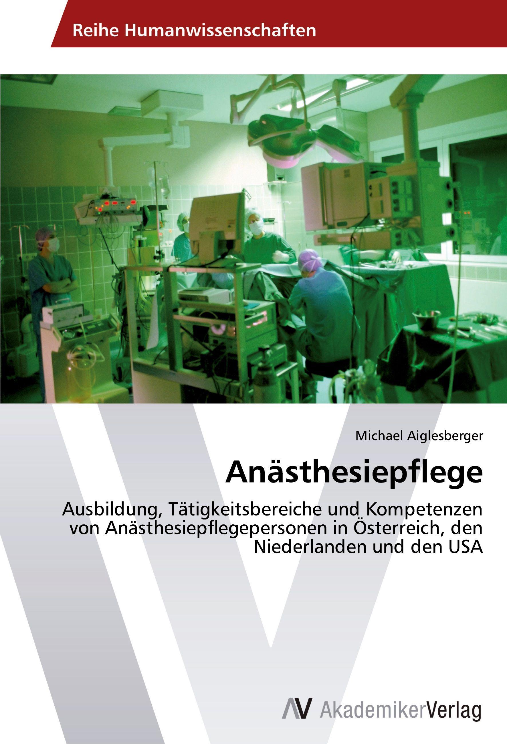 Vorderes Coverbild Anästhesiepflege