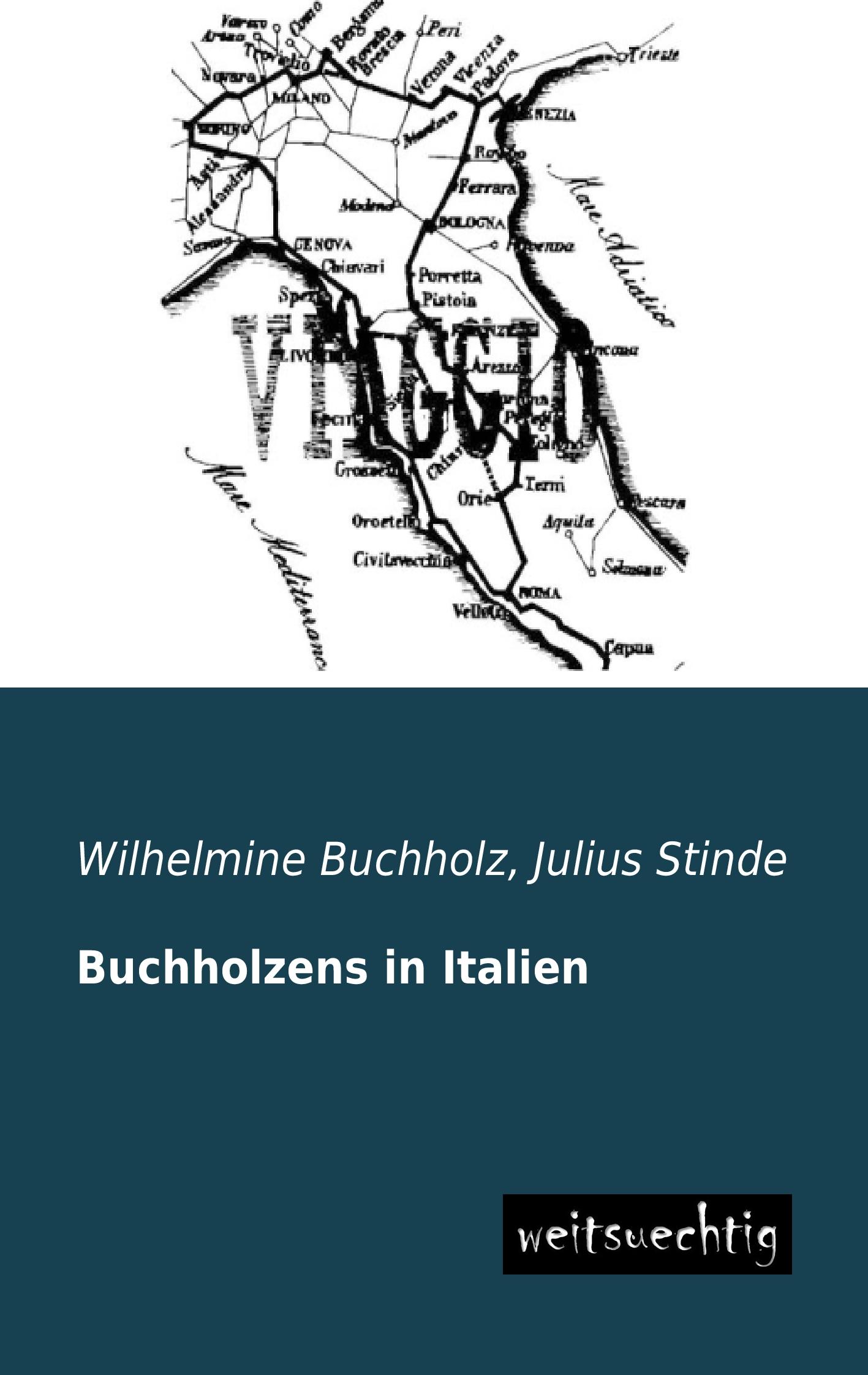 Vorderes Coverbild Buchholzens in Italien