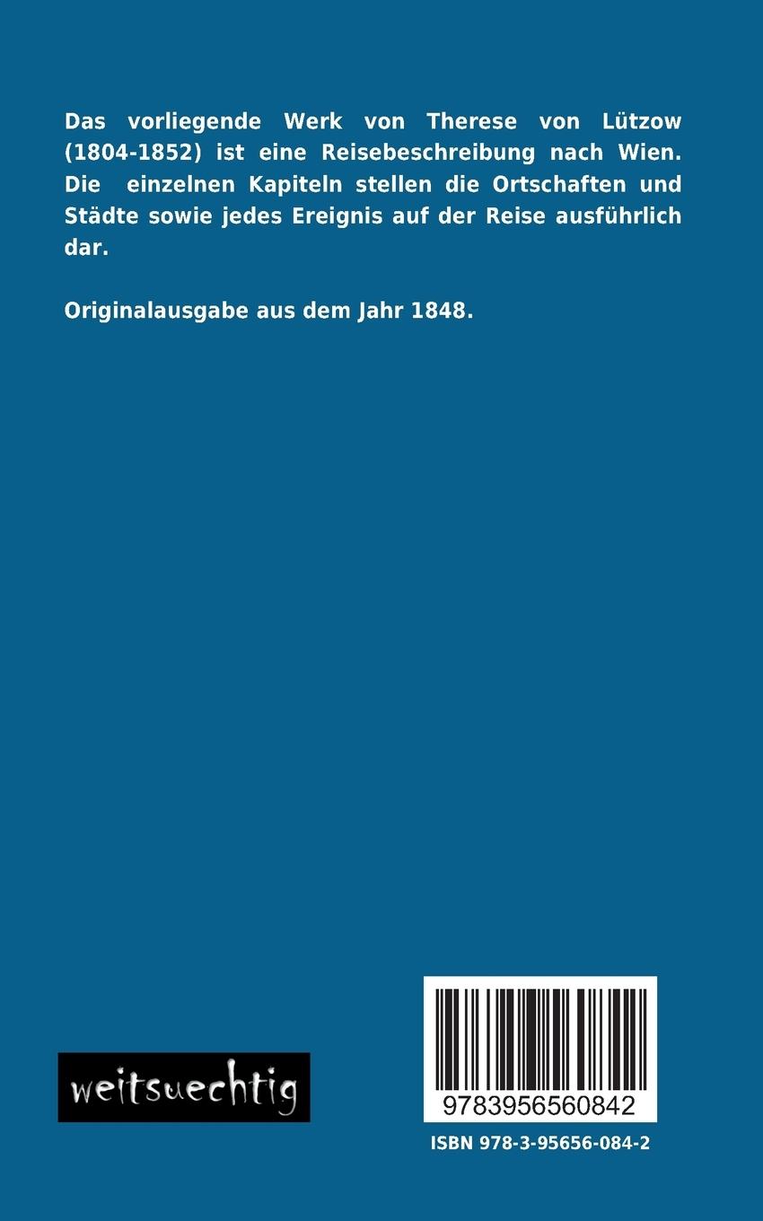 Rückseitencover Eine Reise nach Wien