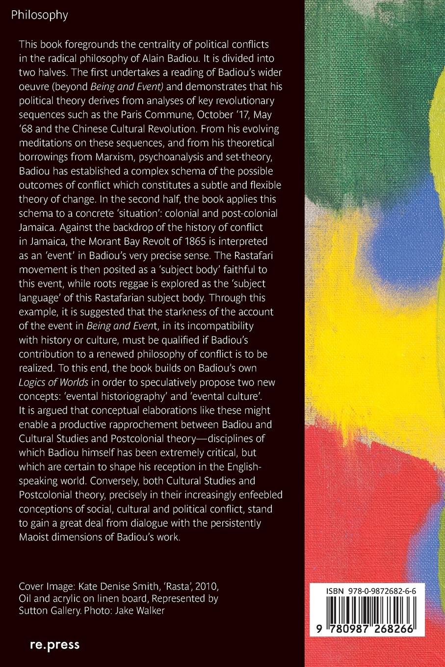 Rückseitencover Badiou in Jamaica