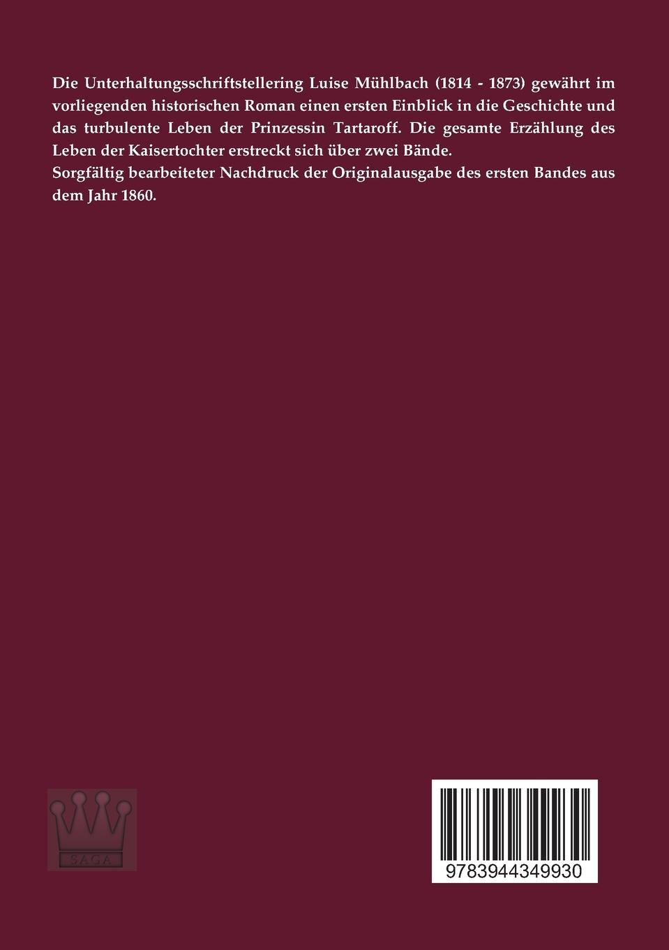 Rückseitencover Prinzessin Tartaroff