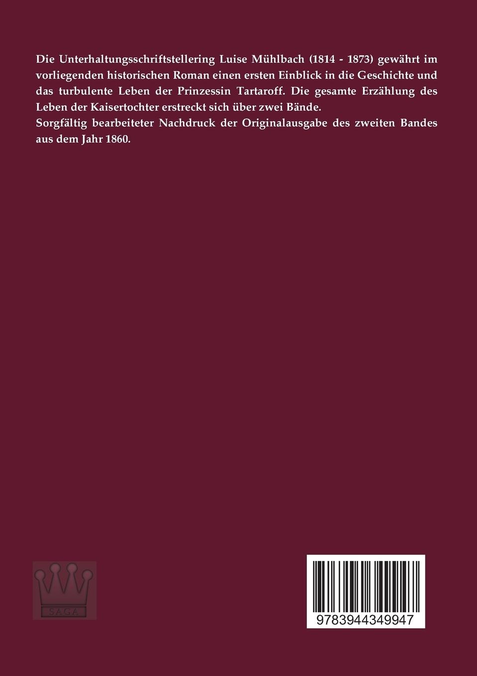 Rückseitencover Prinzessin Tartaroff