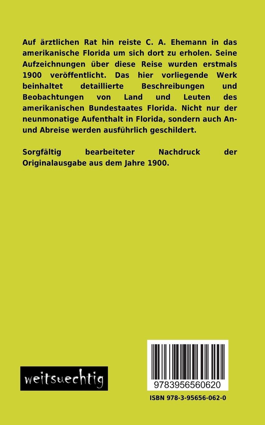 Rückseitencover Meine Reise nach Florida