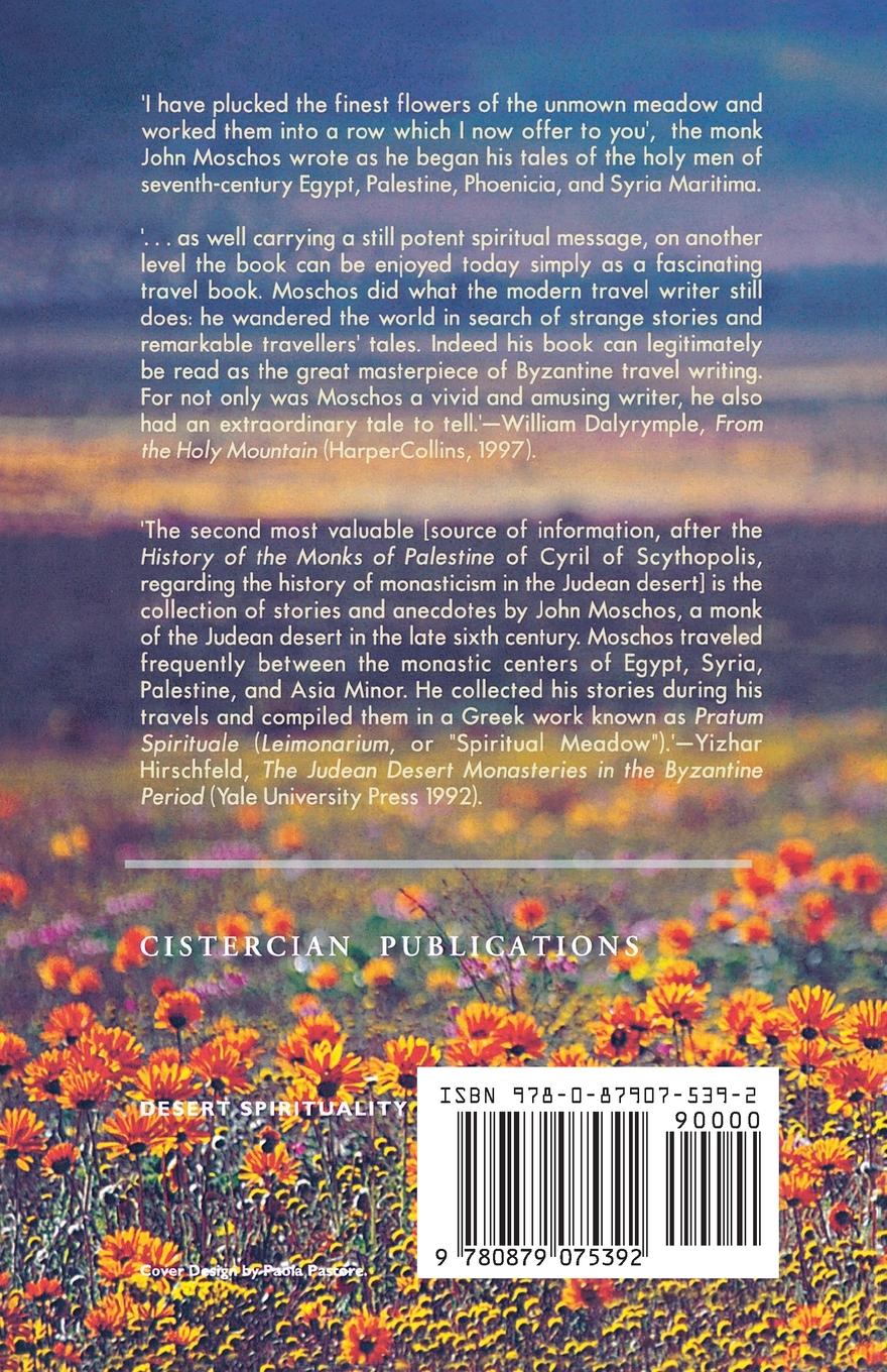 Rückseitencover Spiritual Meadow by John Moschos