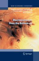 Vorderes Coverbild Macroeconomics from the Bottom-up