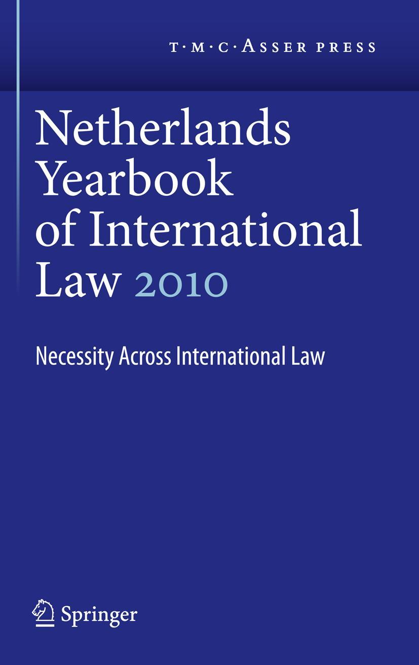 Vorderes Coverbild Netherlands Yearbook of International Law Volume 41, 2010