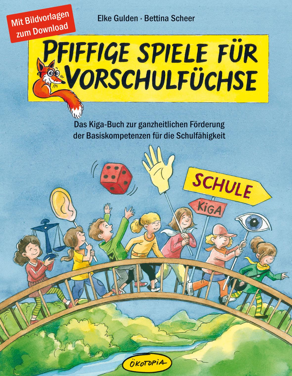 Vorderes Coverbild Pfiffige Spiele für Vorschulfüchse