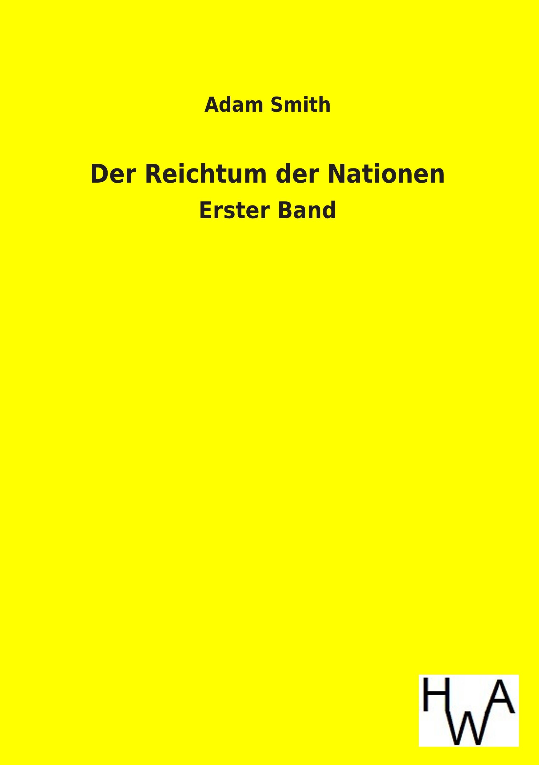 Vorderes Coverbild Der Reichtum der Nationen