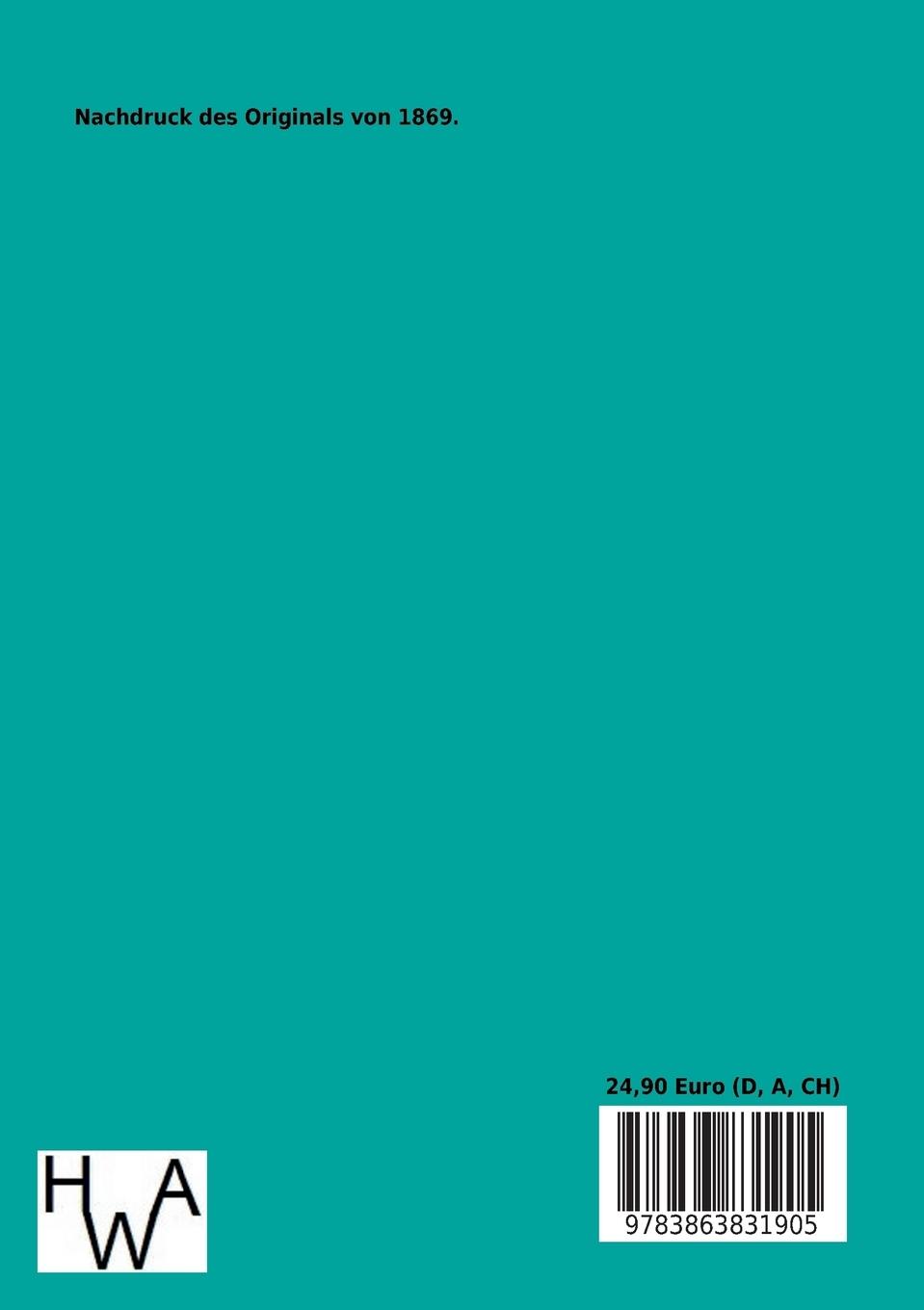 Rückseitencover Die gewerbliche Thätigkeit der Völker des klassischen Alterthums