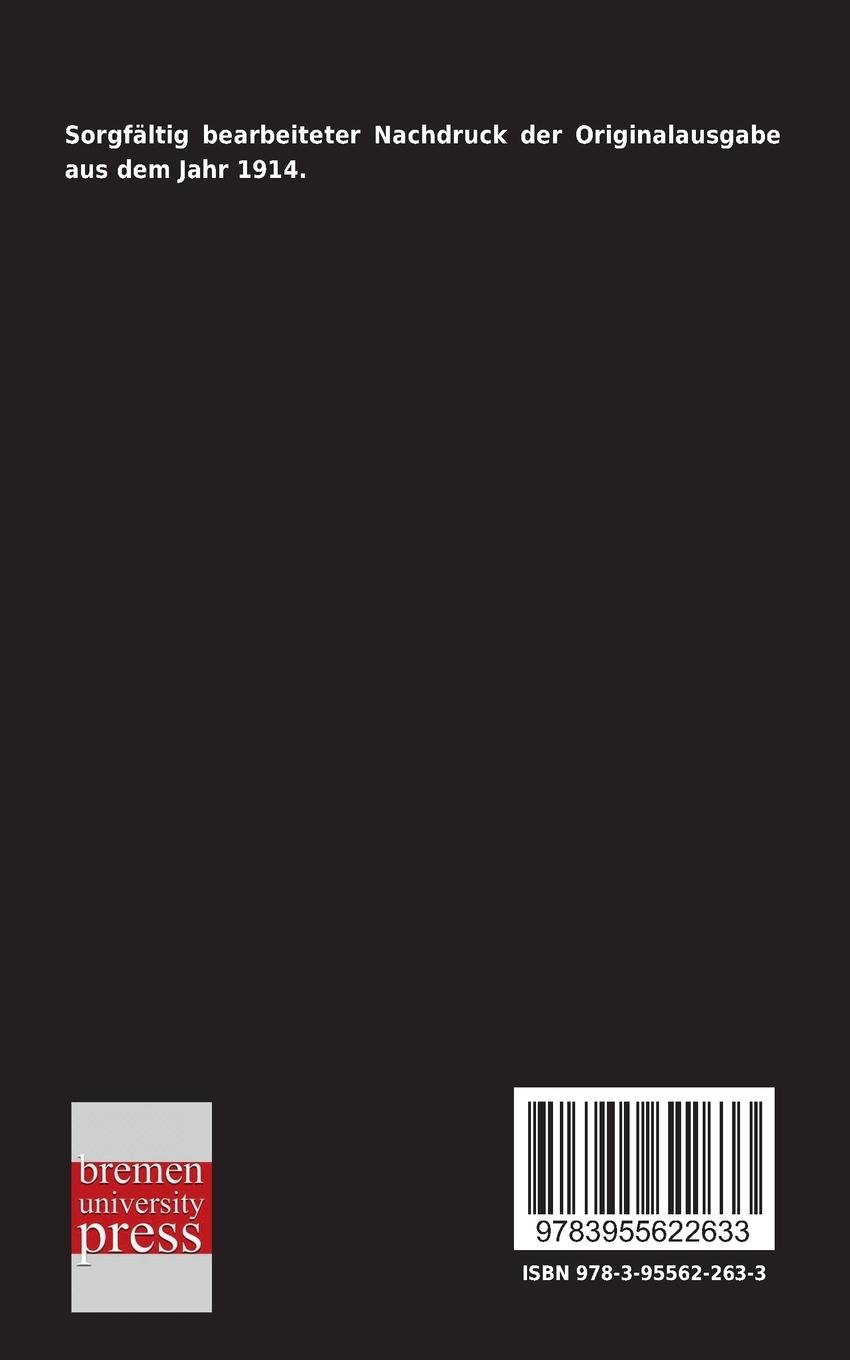 Rückseitencover Die realistische Weltansicht und die Lehre vom Raume