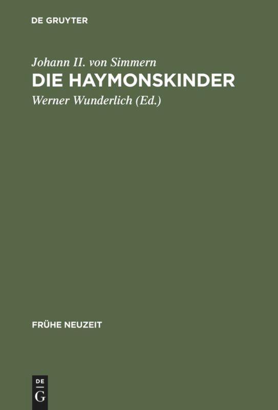 Vorderes Coverbild Die Haymonskinder