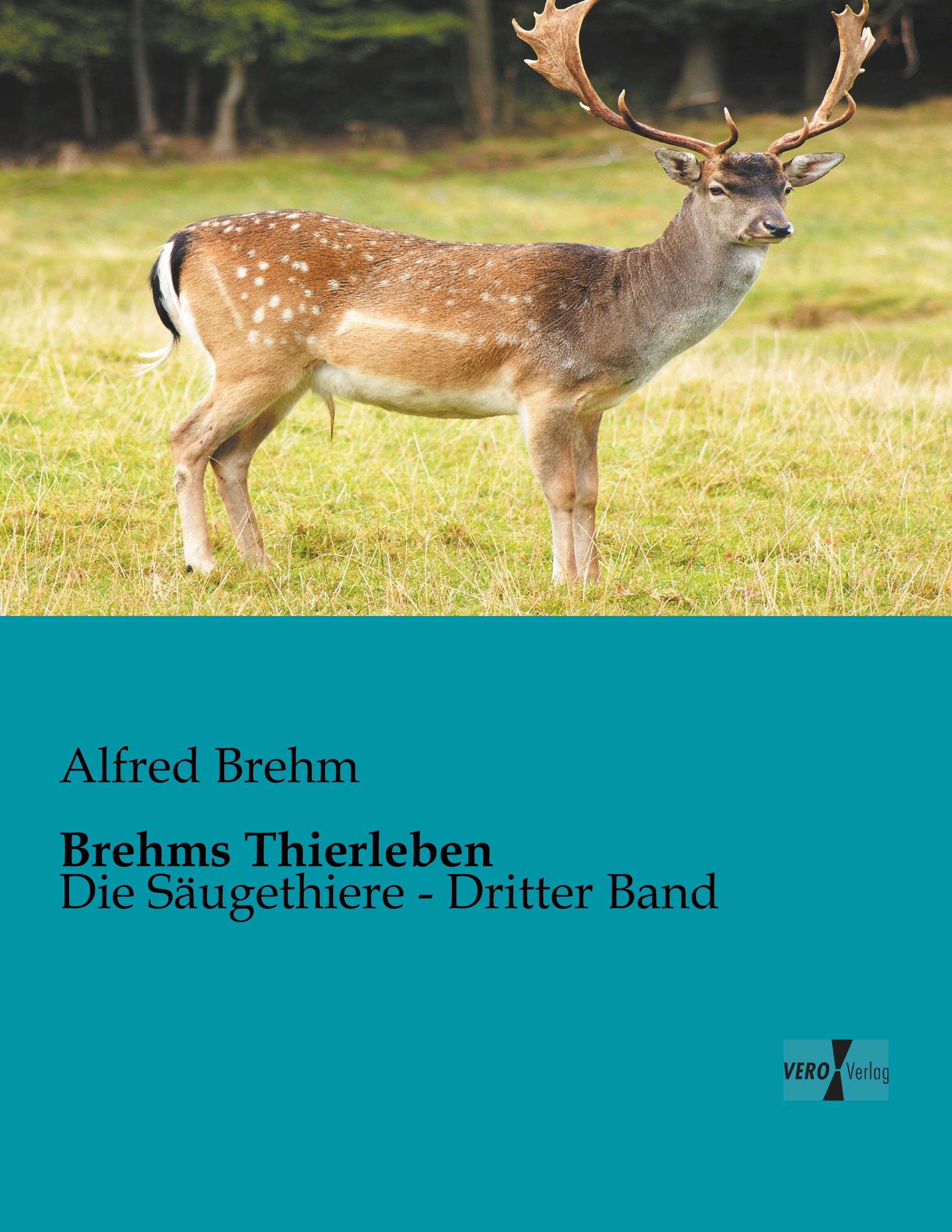 Vorderes Coverbild Brehms Thierleben